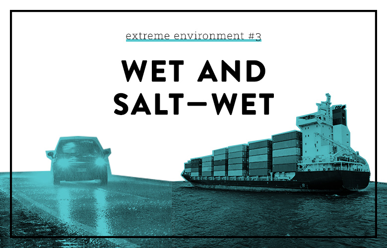 product design for wet and salt-wet